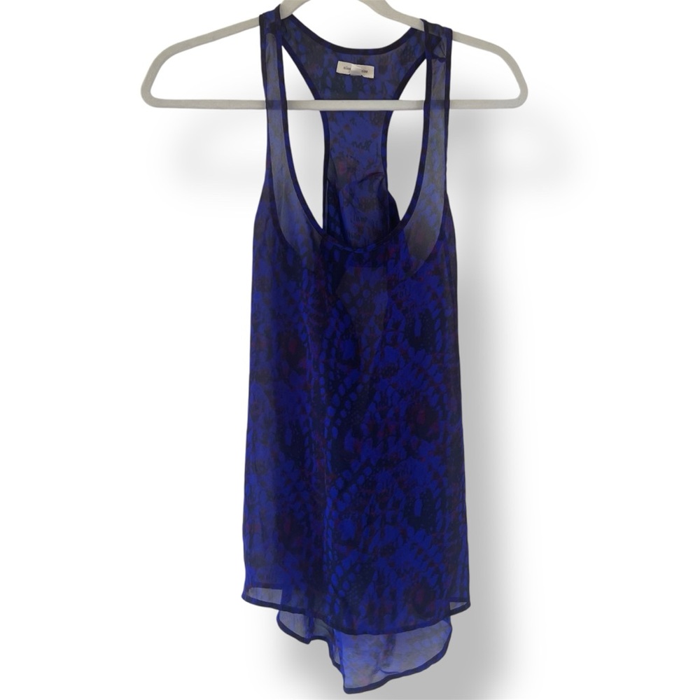 Urban Outfitters Silence + Noise sheer drape tank top, size S artsy Y2K inspired